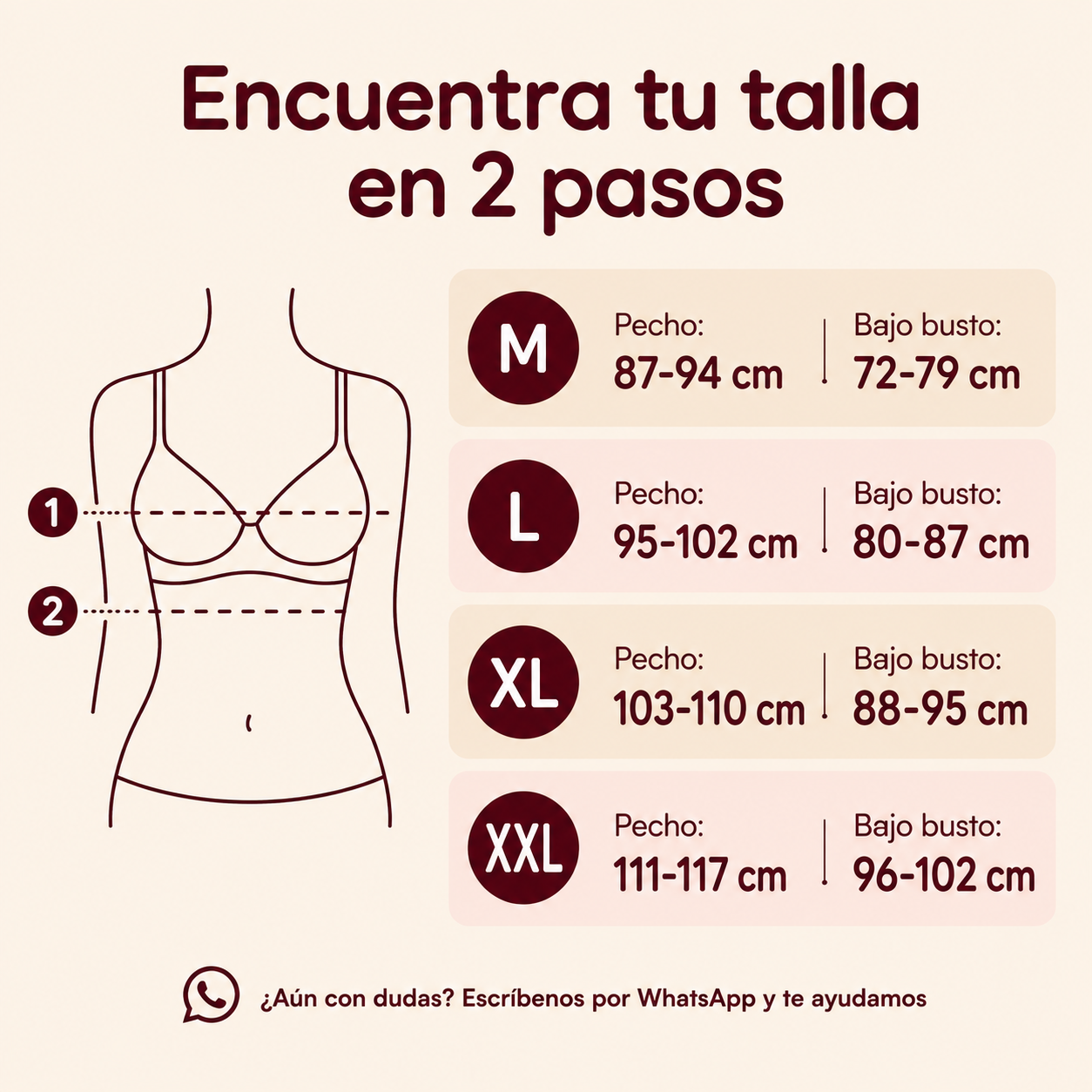 Sujetador Push-Up Sin Aros, Suave y  Cómodo OFERTA